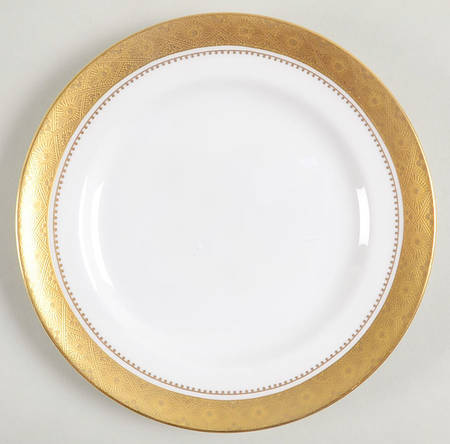 Mandarin Gold Bread & Butter Plate