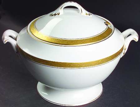 Mandarin Gold Tureen &  Lid
