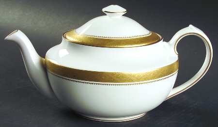 Mandarin Gold Teapot & Lid