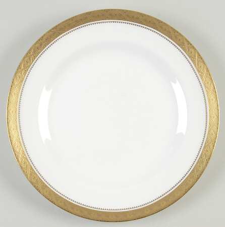 Mandarin Gold Luncheon Plate