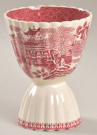 Mandarin Pink (Chelsea, No Trim) Double Egg Cup