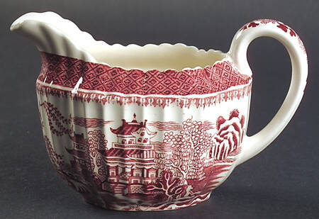 Mandarin Pink (Chelsea, No Trim) Creamer