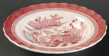 Mandarin Pink (Chelsea, No Trim) Rim Fruit/Dessert (Sauce) Bowl