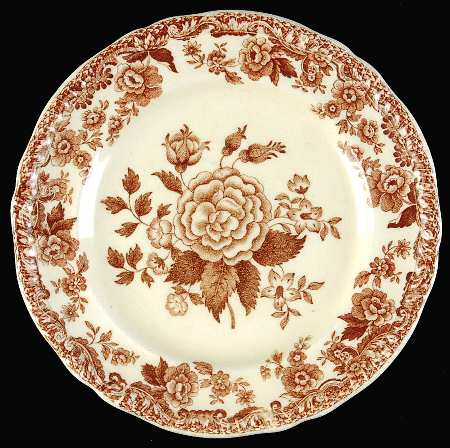 Marina Brown Small Bread & Butter Plate