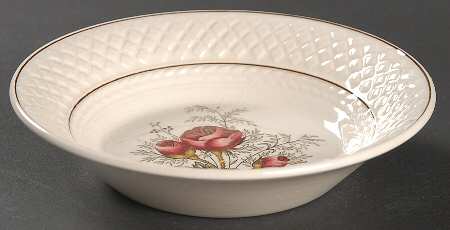 Mansard Rose Red Fruit/Dessert (Sauce) Bowl