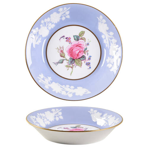 Maritime Rose Blue Fruit/Dessert (Sauce) Bowl