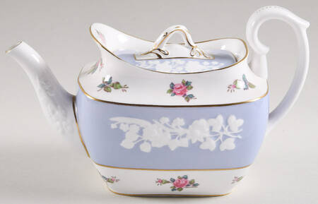 Maritime Rose Blue Small Teapot & Lid