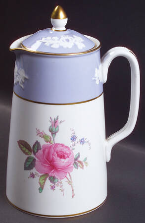 Maritime Rose Blue Hot Water Jug & Lid