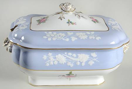 Maritime Rose Blue Tureen &  Lid