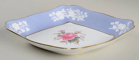 Maritime Rose Blue Oblong Tray