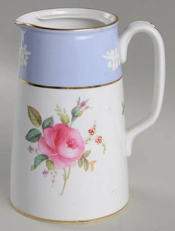 Maritime Rose Blue Hot Water Jug No Lid