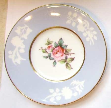 Maritime Rose Blue Saucer for Ramekin