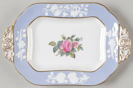 Maritime Rose Blue Underplate for Gravy Boat
