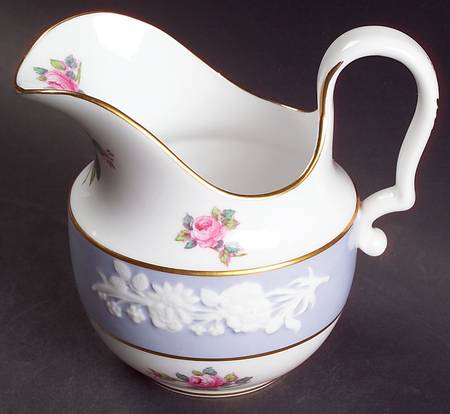 Maritime Rose Blue Creamer