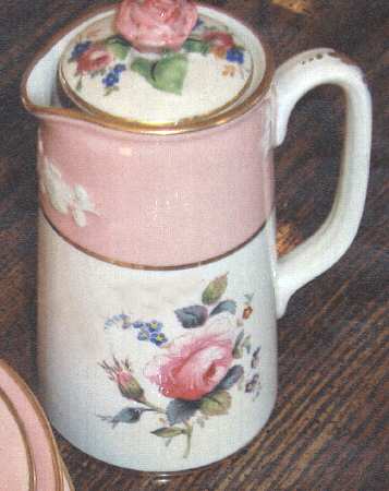 Maritime Rose Light Pink (Smooth) Hot Water Jug & Lid