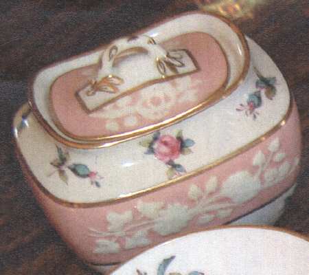 Maritime Rose Light Pink (Smooth) Sugar Bowl & Lid