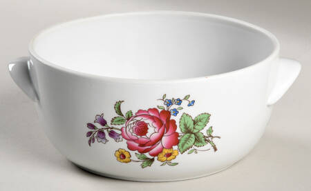 Marlborough Sprays 1 Qt Round Casserole No Lid