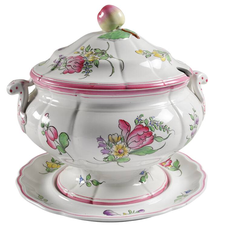 Marlborough Sprays Tureen & Lid w/Underplate