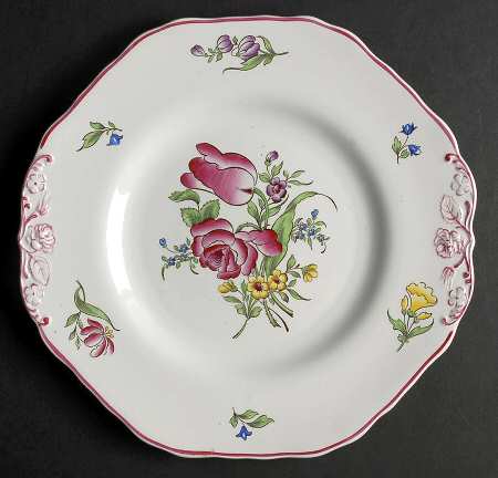 Marlborough Sprays Handled Cake Plate