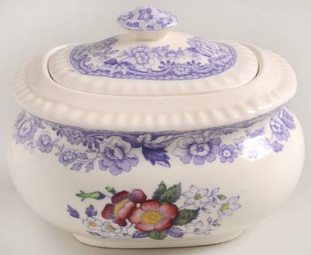 Mayflower Sugar Bowl & Lid