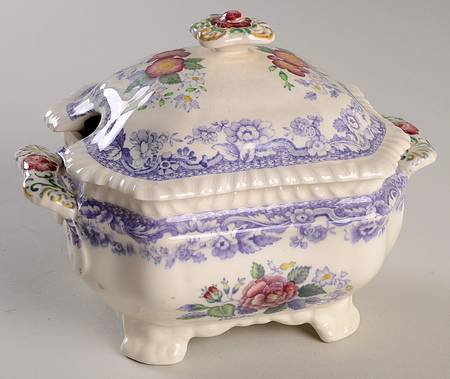 Mayflower Sauce Boat & Lid