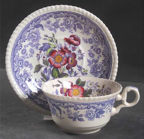 Mayflower Oversized Cup & Saucer Set