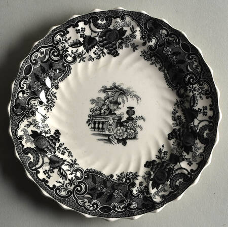 May Black Bread & Butter Plate