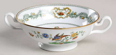 Mayfair Footed Cream Soup Bowl