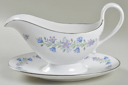 Maytime Gravy Boat with Attached Underplate