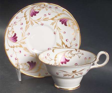 Merlin Footed Cup & Saucer Set