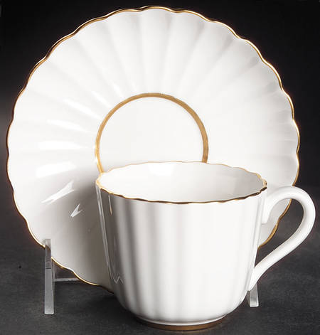 Midas Flat Cup & Saucer Set