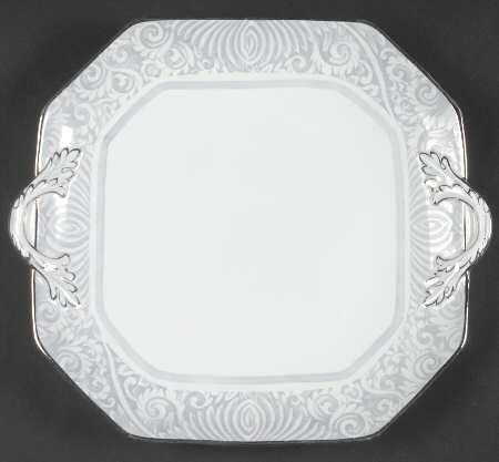 Ming Square Handled Cake Plate