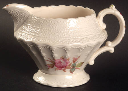 Moss Rose (Jewel Shape) Creamer