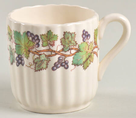Monticello Vine Flat Demitasse Cup