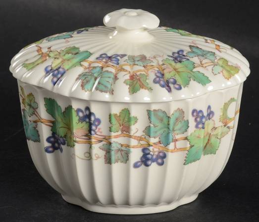 Monticello Vine Sugar Bowl & Lid