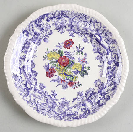 Mulberry Beverly Purple Salad Plate