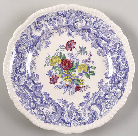 Mulberry Beverly Purple Luncheon Plate