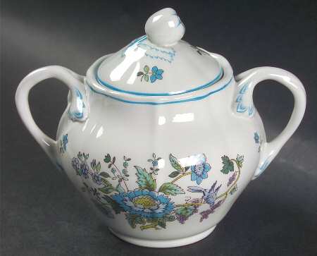 Mulberry Sugar Bowl & Lid