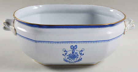 Newburyport Blue (Gold Trim) Tureen No Lid