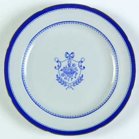 Newburyport Blue (Gold Trim) Salad Plate