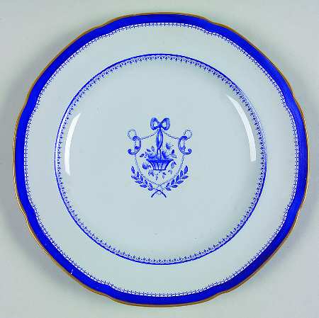 Newburyport Blue (Gold Trim) Salad Plate
