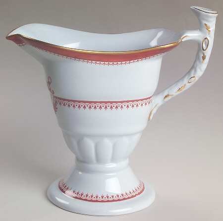 Newburyport Red (Gold Trim) Creamer