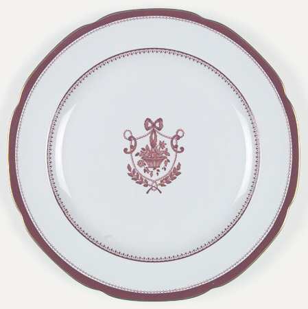 Newburyport Red (Gold Trim) by Spode