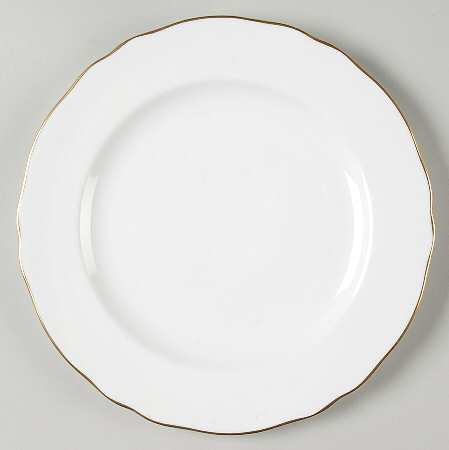 Nordic (Gold Trim) Luncheon Plate