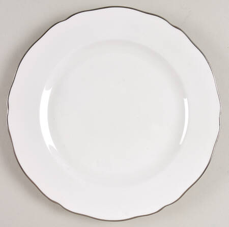 Nordic (Platinum Trim) Luncheon Plate