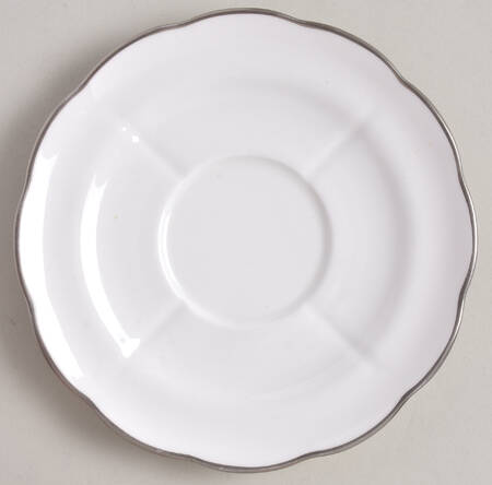 Nordic (Platinum Trim) Saucer for Cream Soup Bowl