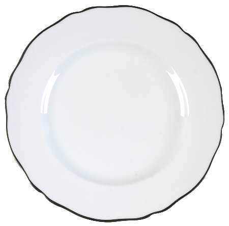 Nordic (Platinum Trim) Salad Plate