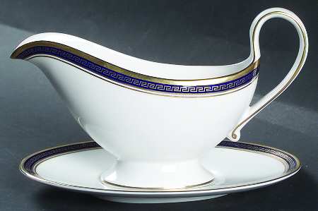 Odyssey Cobalt Blue Gravy Boat & Underplate