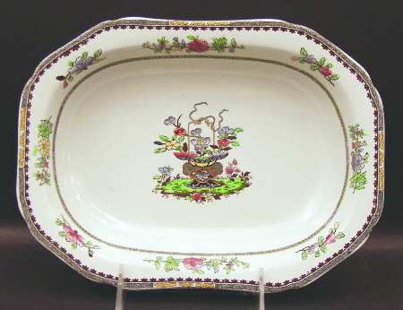 Old Bow (No Trim) 10" Oval Vegetable Bowl