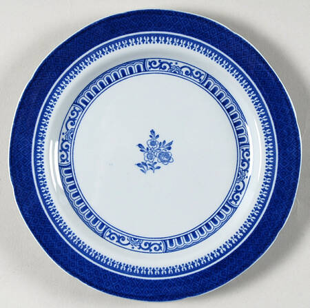Old Bedford Blue Salad Plate